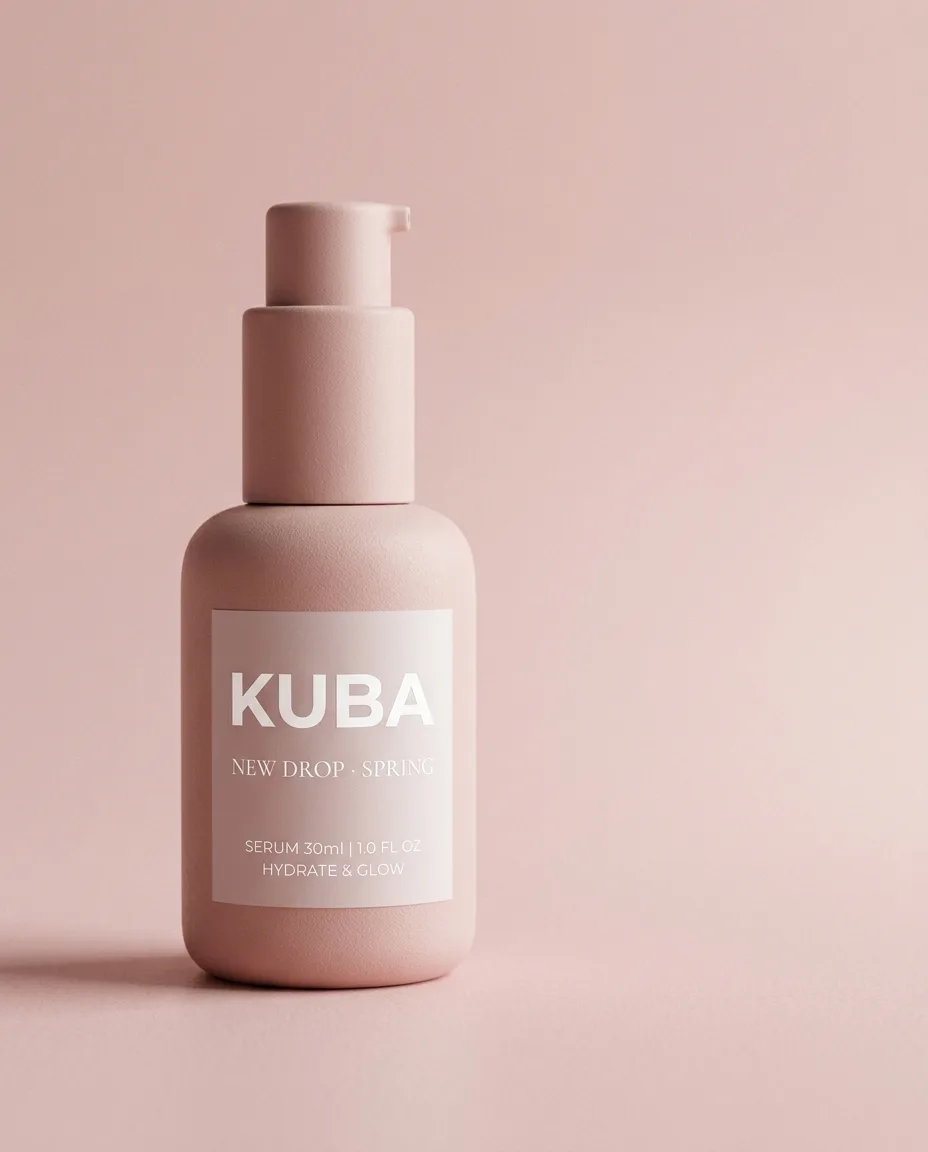 Skincare launch poster