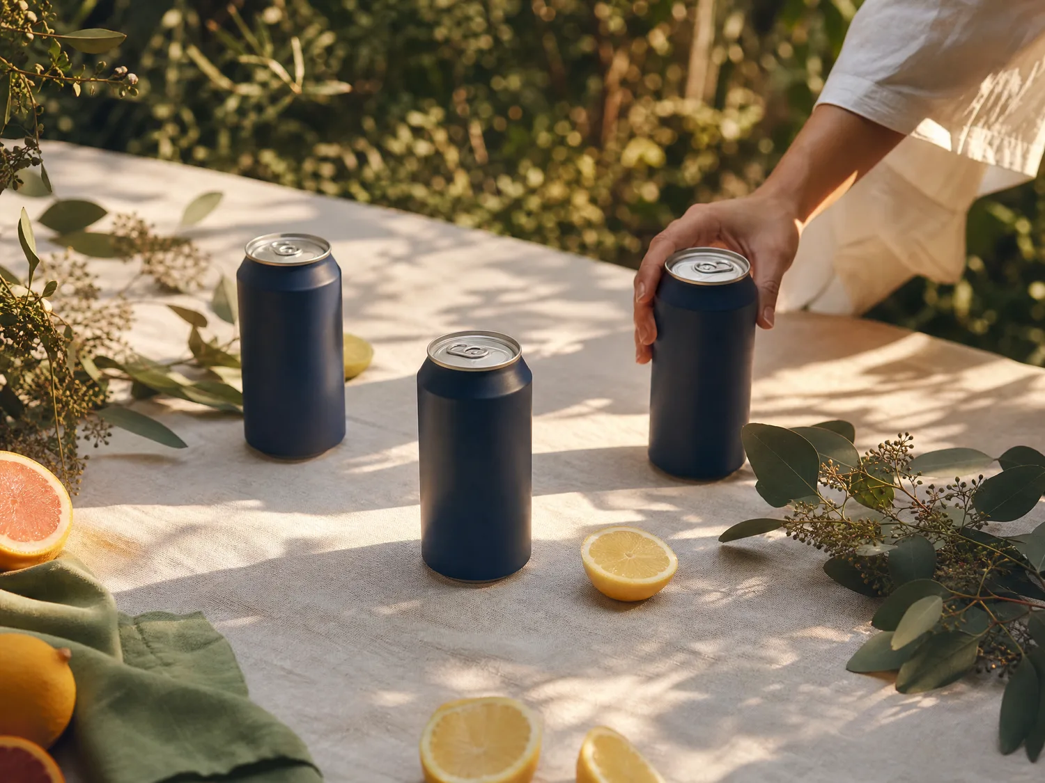 Golden-hour campaign photography