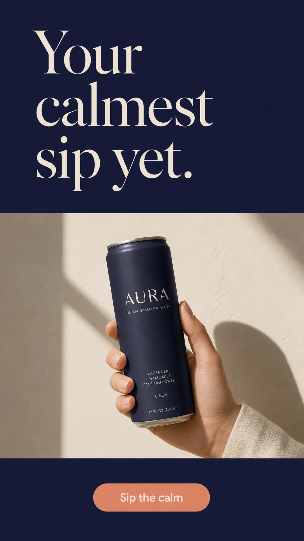Story ad, sized and captioned for the feed