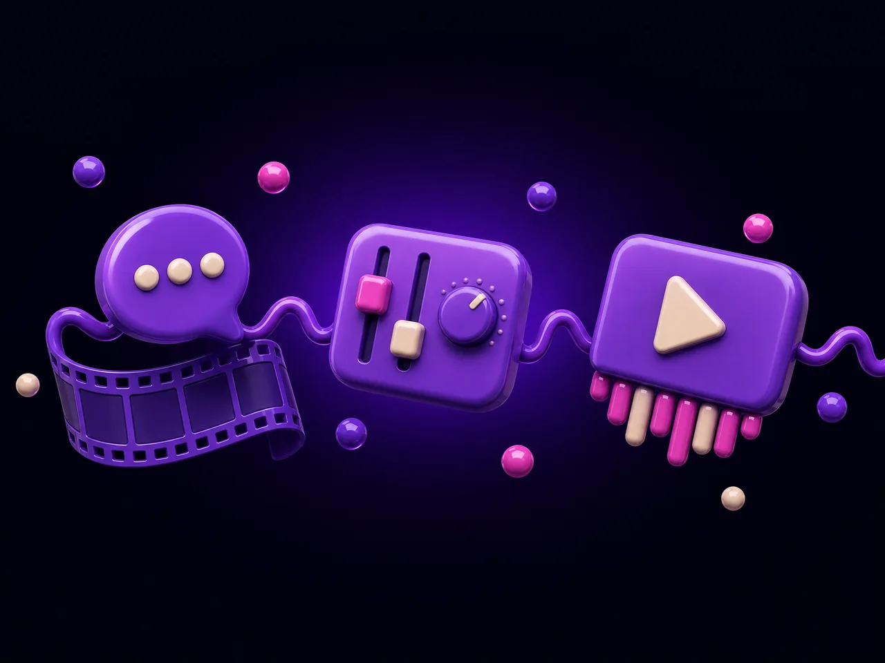 The sound generation workflow on Kubeez