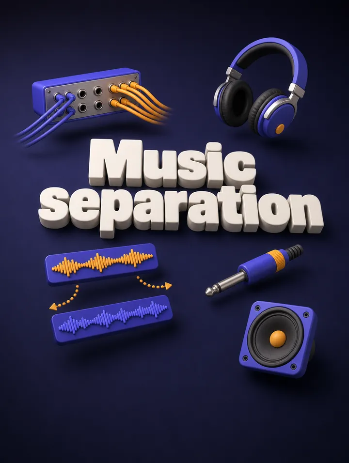 Music separation